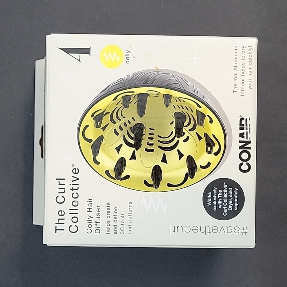 The Curl Collective Coily Hair Diffuser by Conair